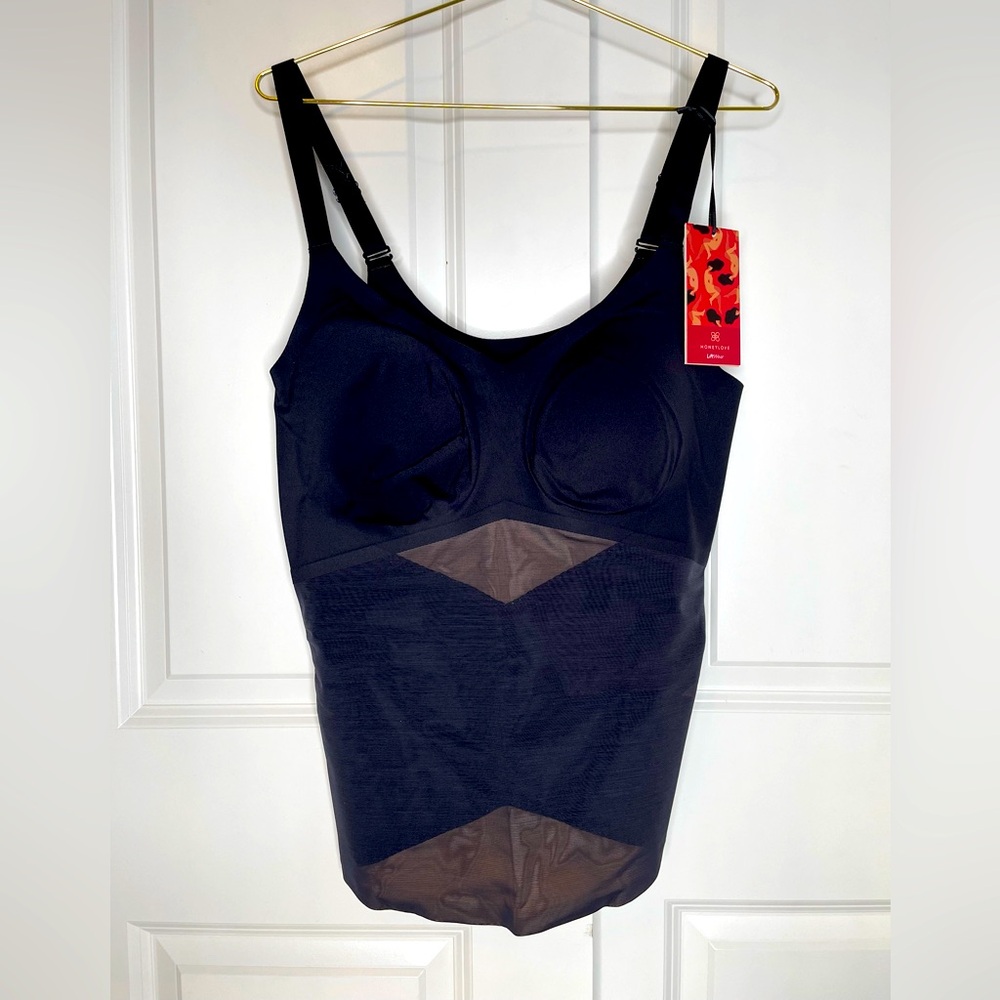 Honeylove Liftwear Runway Cami Black Size 1X NEW B11